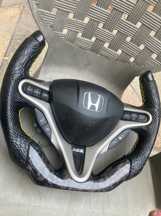 Honda FD Insight Fit City Reborn Yoke Style Steering forged