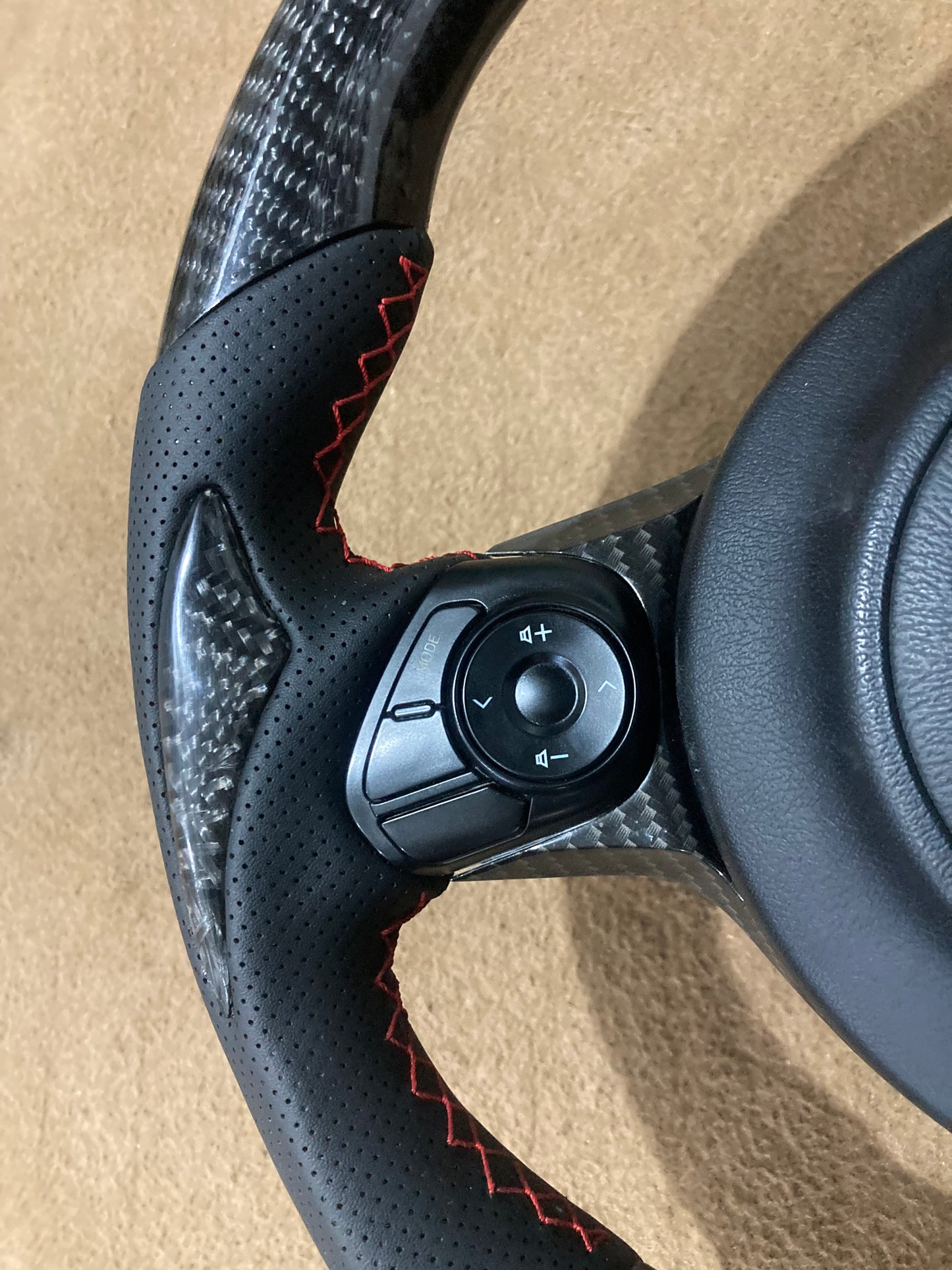 Toyota Aqua GR CHR Fiber Carbon Steering wheel