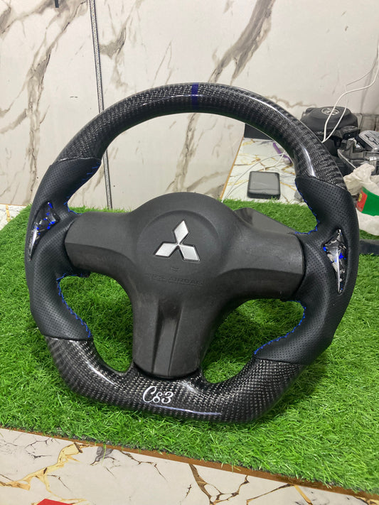 Mitsubishi GLX Fiber Carbon Steering wheel
