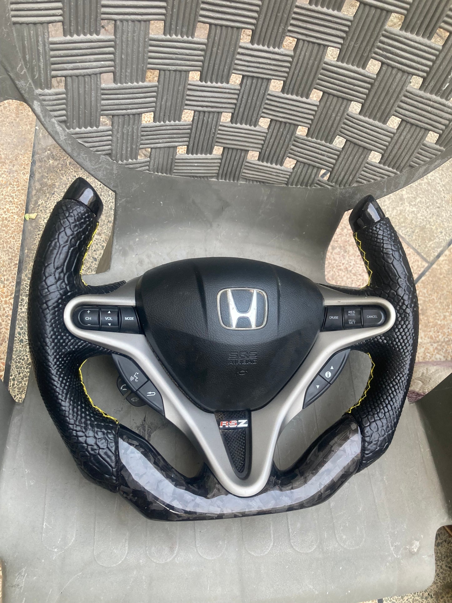 Honda FD Insight Fit City Reborn Yoke Style Steering forged